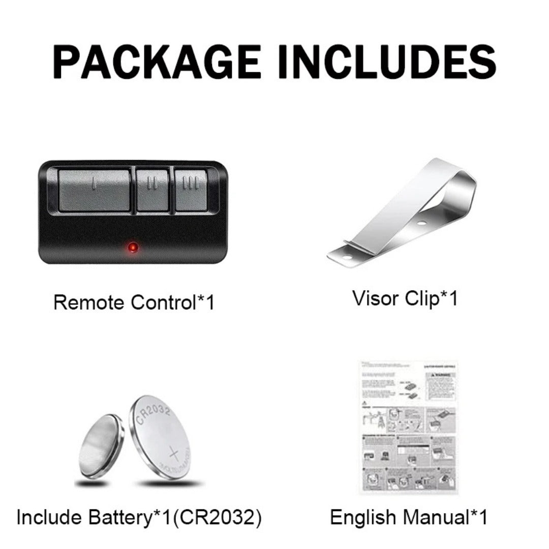 Premium 5-teiliges Garagentor-Fernbedienungsset für Liftmaster/Chamberlain/Craftsman 893LM 893Max – Reibungsloser Betrieb und Kompatibilitätsgarantie