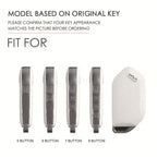 Kia Leather Car Key Cover 5,6,7,8,9 Button