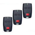 3 PCS BFT Mitto B2 Garage Remote - 433.92MHz 2-Channel Fob for Electric Gates
