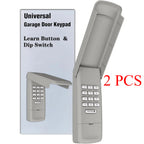 Universal Garage Door Opener Remote Compatible with LiftMaster Chamberlain Genie Craftsman Linear Wayne Dalton Overhead Garage Door Opener has Learn Button or Dip Switch