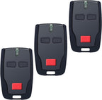 3 Stück BFT Mitto B2 Garagentor-Fernbedienung - 433,92 MHz 2-Kanal-Handsender für elektrische Tore