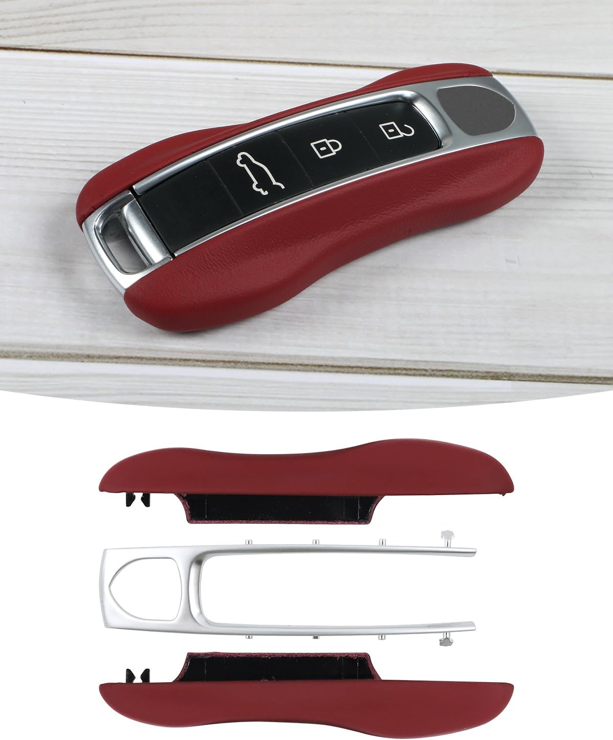 Porsche Leder-Schlüsselhülle 