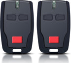 3 Stück BFT Mitto B2 Garagentor-Fernbedienung - 433,92 MHz 2-Kanal-Handsender für elektrische Tore