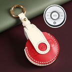 Carsine Mercedes Benz SMART Leather Car Key Cover Red