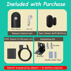 Carsine Replacement Garage Door Opener Remote Compatible with Genie Garage Door Opener ACSCTG Type 1 390MHZ Black / 2 PCS