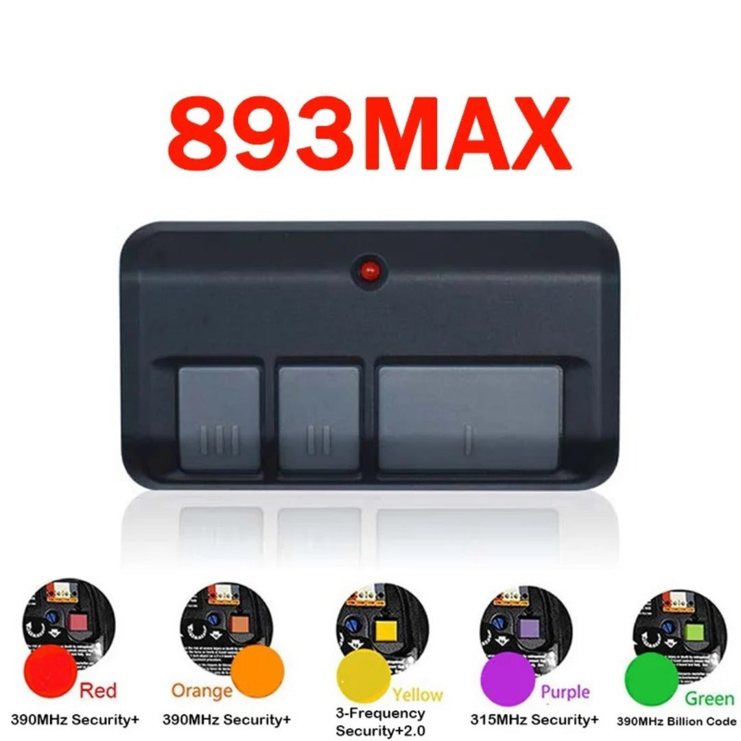 Premium 5-teiliges Garagentor-Fernbedienungsset für Liftmaster/Chamberlain/Craftsman 893LM 893Max – Reibungsloser Betrieb und Kompatibilitätsgarantie