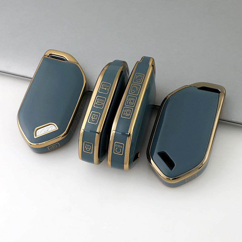Étui pour clé de voiture Kia Golden Edge