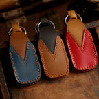 Mercedes-Benz Leder-Autoschlüsselhülle mit 3 und 4 Tasten