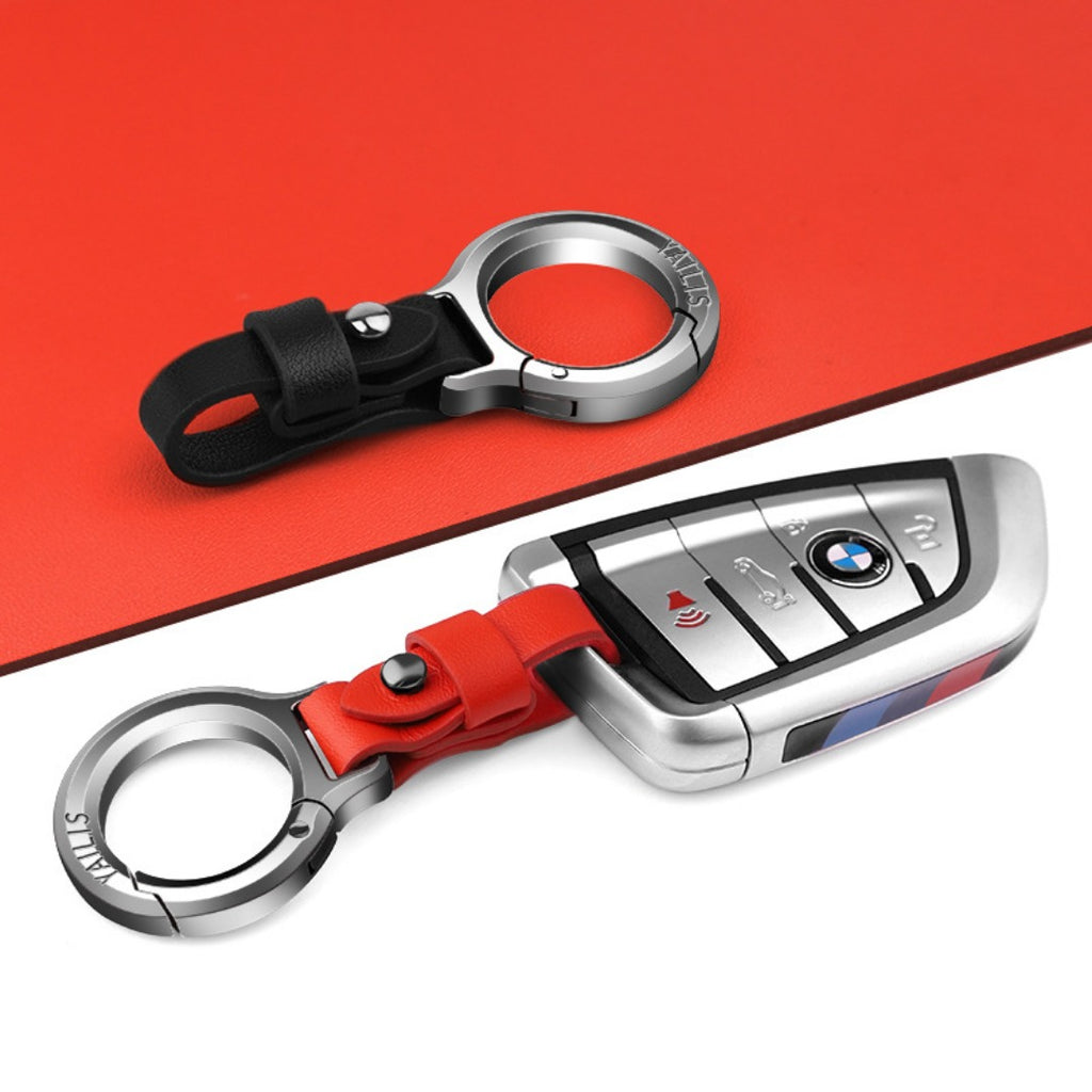 Schlüsselanhänger aus Rindsleder (Oberseite)