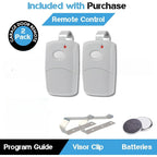 Multicode Linear 308911, 10-DIP-Schalter-Fernbedienung für Toröffner (300 MHz), Multicode-Fernbedienung für Garagentoröffner, Ersatz für Garagentoröffner 