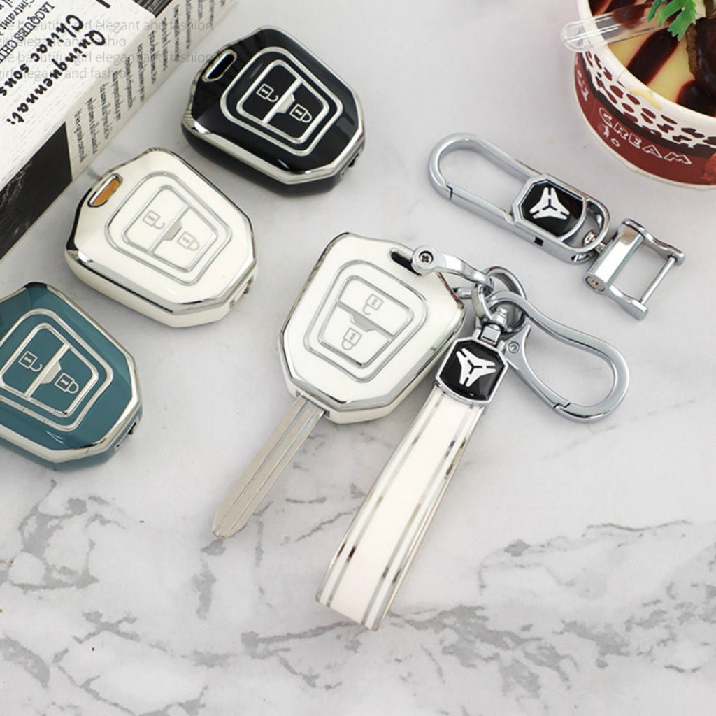 Isuzu Autoschlüsseletui Silver Edge