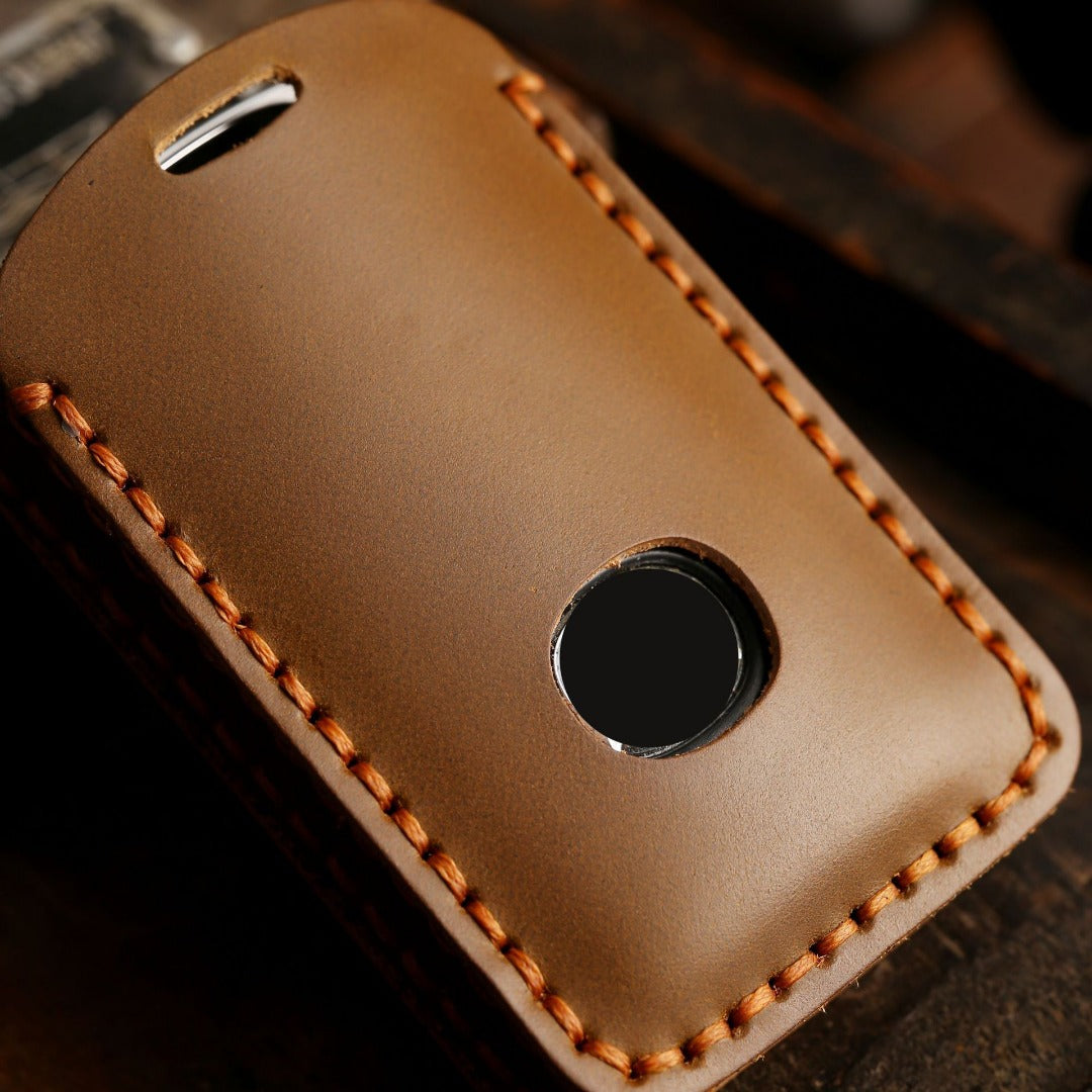 Étui pour clé de voiture en cuir Mazda Angkesaila CX Atez