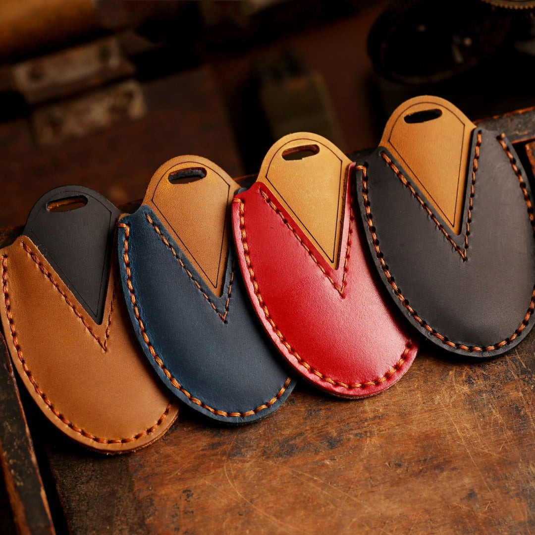 Nissan X-Trail Qashqai Tiida Teana Sylphy Housse de clé de voiture en cuir 2,3,4 boutons