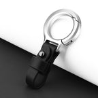 Schlüsselanhänger aus Rindsleder (Oberseite)