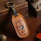 Étui de clé de voiture en cuir pour Buick Envision GL8 Regal LaCrosse (4, 5 ou 6 boutons)