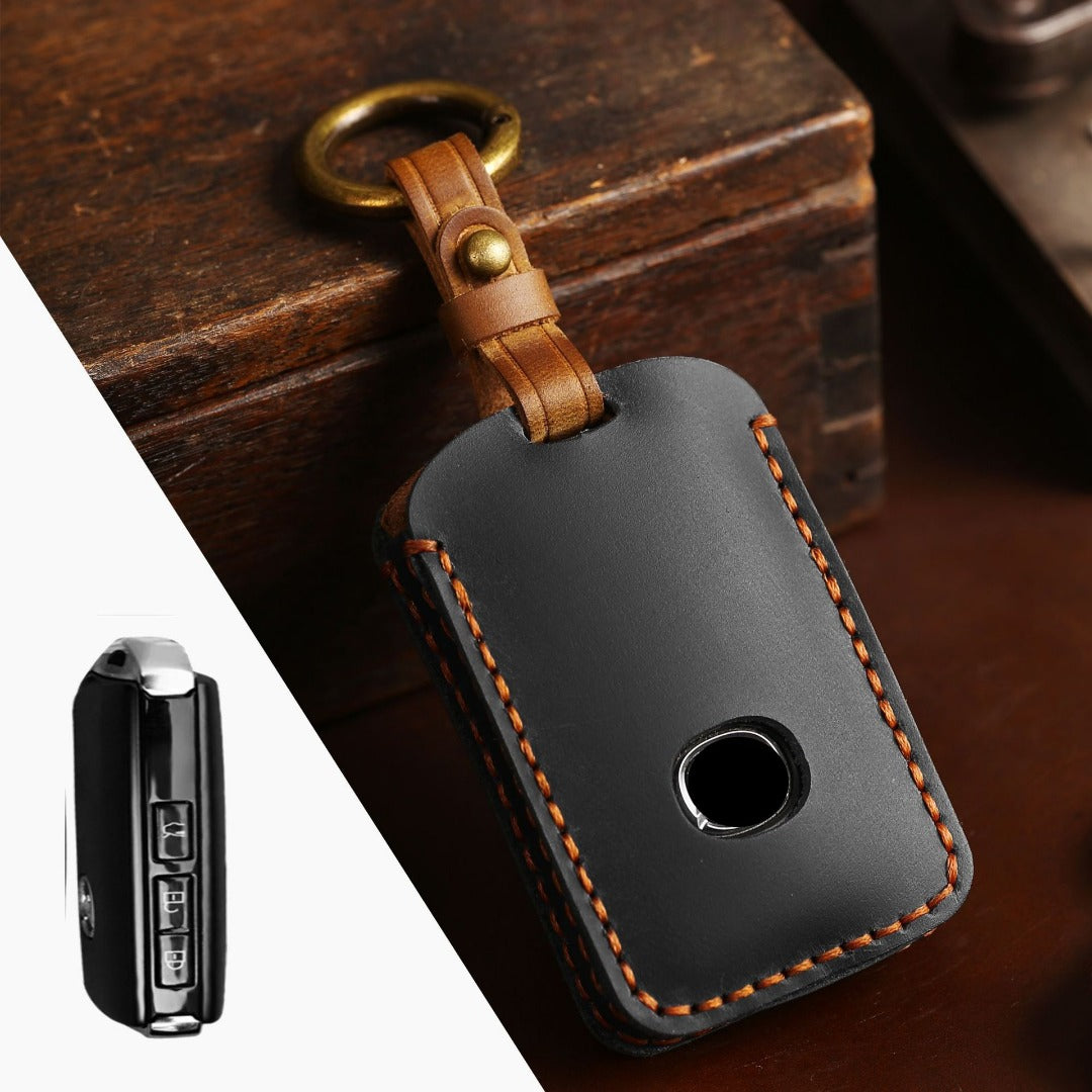 Étui pour clé de voiture en cuir Mazda Angkesaila CX Atez